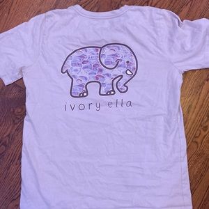 Pink and purple ivory Ella shirt